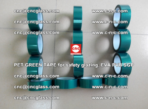 PET GREEN TAPE for safety glazing, EVA PVB SGP (35)
