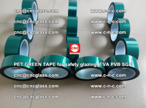 PET GREEN TAPE for safety glazing, EVA PVB SGP (36)
