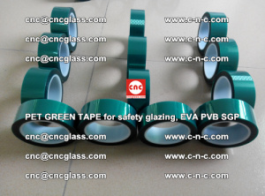 PET GREEN TAPE for safety glazing, EVA PVB SGP (37)